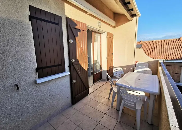 Daire Grande Bleue - 3 Pieces 6 Couchages Port Leucate- Climatisation - Wifi - Ref: 3gb_818 Mae-4704