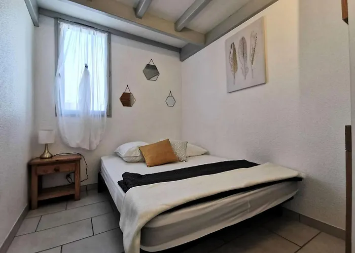 Grande Bleue - 3 Pieces 6 Couchages Port Leucate- Climatisation - Wifi - Ref: 3gb_818 Mae-4704 *